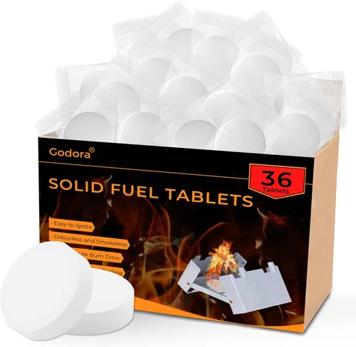 Vista 9 de Solid Fuel Tablets - Compact Size, High Energy, Safe and Reliable