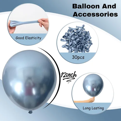 Vista 110 de Globos negros