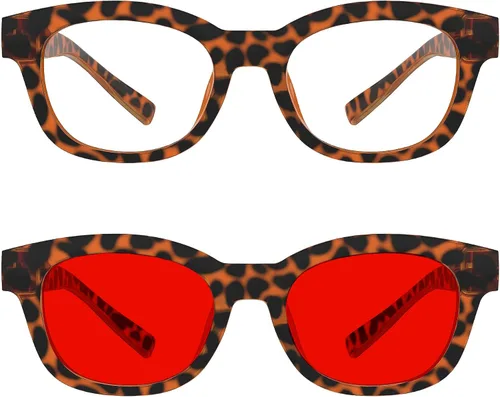 Vista 118 de Eyekepper Gafas de luz azul para hombre y mujer, paquete de 6 lentes Pilot Paquete de 6 color mezclado