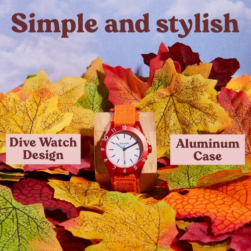 Vista 4 de Watch - Analog Watch for Kids, Adjustable Nylon Strap