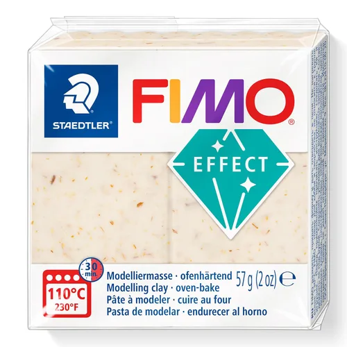 Vista 15 de STAEDTLER FIMO Effect 8010 Botánico – Malva, 2.01 oz