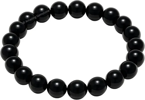 Vista 519 de Amazing Gemstone Crystal Bracelet for Women Men's Gifts - Protection Healing Crystal Bracelet - 8mm Gemstone Beaded Stretchable Bracelet Pulseras