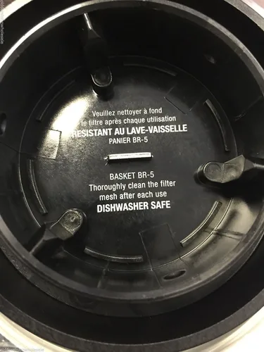 Vista 2 de Breville BR-5 Cesta de filtro de malla para fuente de jugo de múltiples velocidades BJE510XL