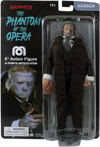 Vista 5 de Fantasma de la Ópera (1962) Figura de acción de 8 pulgadas