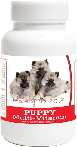 Vista 55 de Healthy Breeds Affenpinscher - Tableta multivitamínica para cachorros y perros, 60