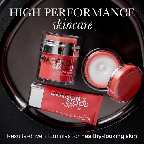 Vista 9 de Rodial Dragon's Blood Sculpting Gel 0.3 fl oz – Crema facial rejuvenecedora y ultrahidratante – Fórmula refrescante de gel/crema – Fórmula