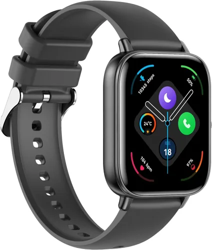 Vista 9 de Reloj inteligente para hombres y mujeres, rastreador de fitness HD de 1.85 pulgadas (respuesta/hacer llamadas/mensajes), más de 130 modos deportivos