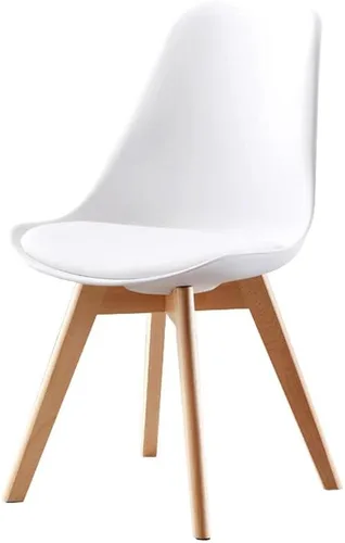 Vista 53 de Sillas de comedor modernas, silla lateral tapizada para el hogar, silla auxiliar para sala de conferencias, silla de comedor, silla de comedor sin