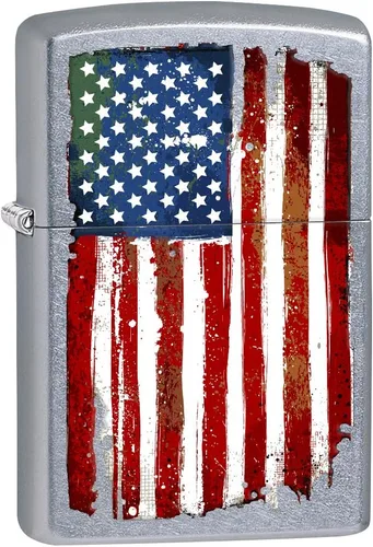Vista 5 de Encendedores Zippo Bandera Americana