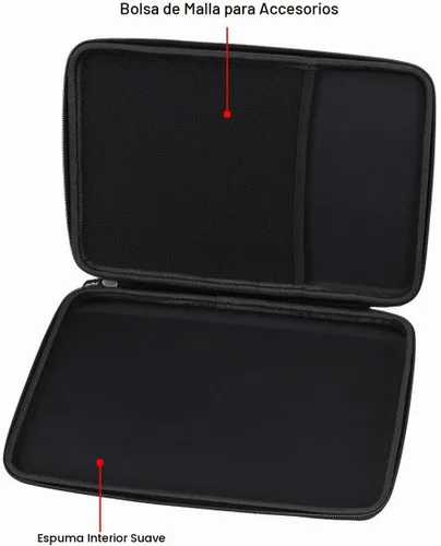 Vista 2 de Mchoi Funda rígida portátil para teclado Logitech K480 multidispositivo (solo funda)