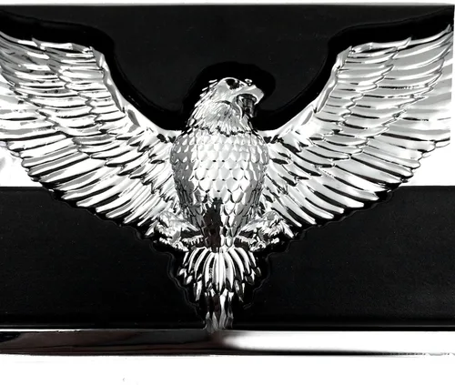 Vista 3 de HONGK - Compatible con pedal de freno Touring Softail Almohadilla grande H-D Eagle Hawk Emblem [B01BW4N5CM]