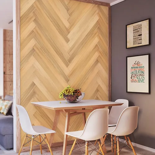 Vista 3 de COLAMO 10PCS Paneles de Madera de Teca Sintética Despegar y Pegar para Pared, Tableros Adhesivos Shiplap Vintage de Granja para Salpicadero de RV