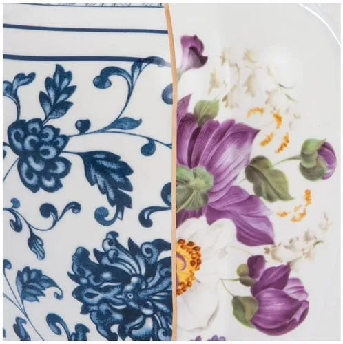 Vista 3 de SELETTI Jarrón Porcelánico Diámetro 9.1 in H.26 Hybrid Melania