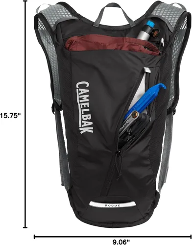 Vista 6 de CamelBak Rogue Light 7 Hydration Backpack with Crux Reservoir, Lightweight Ventilated Design for Biking and Hiking