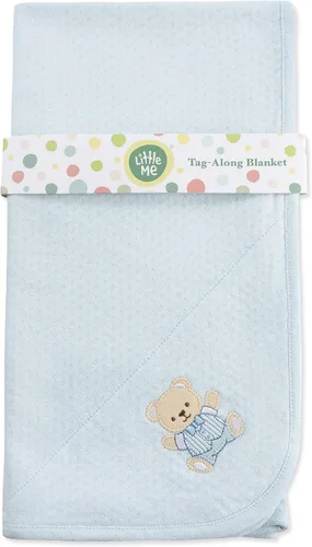 Vista 14 de Mantas Little Me para bebé Niñas Mantas para conejos bebés Manta de recepción para envolver