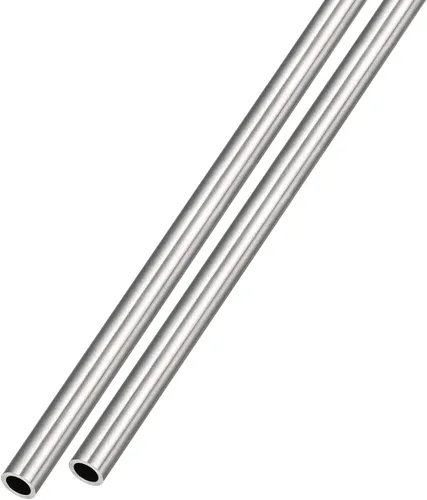 Vista 36 de METALLIXITY Tubo de acero inoxidable 304 (0.118 in de diámetro exterior x 0.008 in de pared T x 9.843 in de largo), 2 piezas, tubo recto