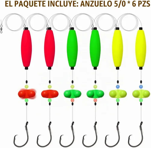 Vista 8 de Dovesun Catfish Rig Santee Cooper Rig Catfish Takedown Rig for Bank Fishing