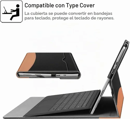 Vista 6 de Fintie - Funda para Microsoft Surface Pro 7 Plus, Pro 7/6/5/4/3 de 12,3 pulgadas