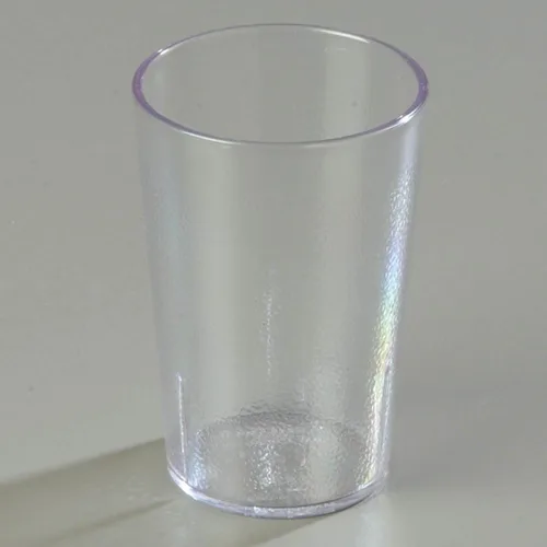 Vista 7 de Vasos de plástico Carlisle, apilables, resistentes a la rotura, sin BPA, Transparente