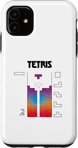 Vista 8 de Tetris Funda de arte de juego de color fundido para iPhone 17