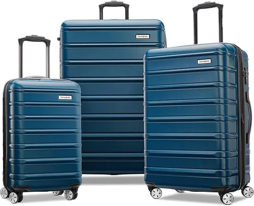 Vista 17 de Samsonite Omni 2 - Equipaje rígido extensible con ruedas giratorias, Plateado (Arctic Silver)