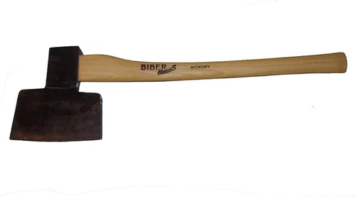 Vista 8 de Biber Hacha de carpintero sueca clásica o mejor conocida como The Broad Axe por Mueller (bisel izquierdo)