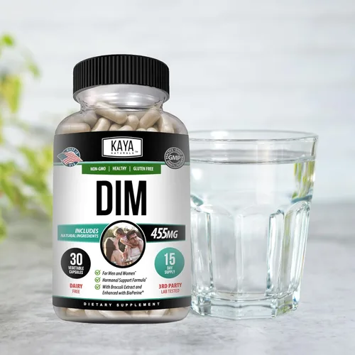 Vista 7 de Kaya Naturals DIM Ultra (30 cápsulas) Suplemento DIM para mujeres y hombres Cápsulas vegetales con extracto de brócoli y bioperina Suplemento