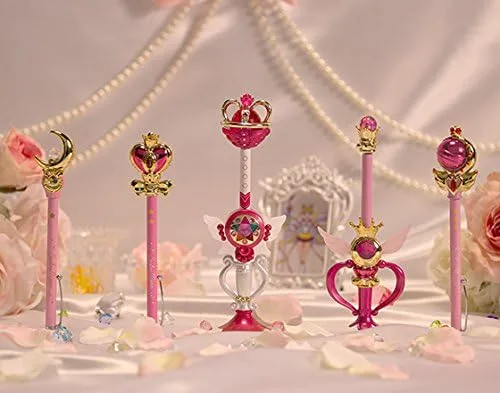 Vista 9 de Bandai Sailor Moon Prism Papelería Puntero Bolígrafo Eternal Tiare Set