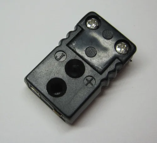 Vista 6 de Mini conector de cable de termopar tipo J, conector de cable, 5 pares de enchufes macho y hembra