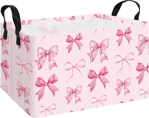 Vista 19 de QUEENLALA Cesta para la colada rectangular/Cesta para la ropa sucia plegable para habitación de niños, para organizar o almacenar, para juguetes