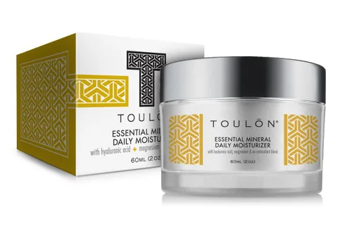 Vista 2 de TOULON Crema facial de ácido hialurónico para mujeres, hidratante facial, sin gluten, crema de día para mujeres con minerales esenciales como