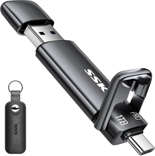 Vista 6 de SSK Paquete de SSD externo USB de 1 TB