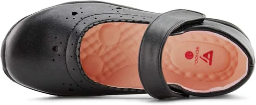Vista 2 de JABASIC Zapatos de vestir escolares para niñas Mary Jane Flats