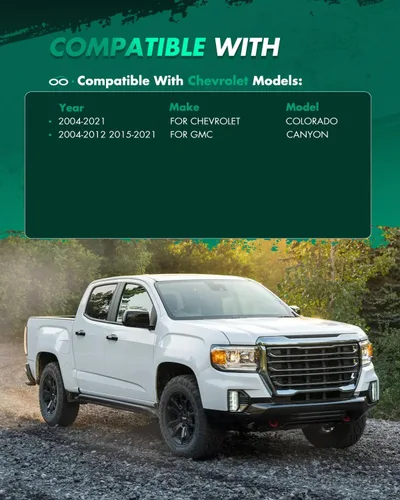 Vista 2 de SCITOO Kit de elevación de nivelación trasera de 2-3 pulgadas para GMC Canyon 2004-2019, para Chevrolet 2 kits de nivelación Suspension Lift