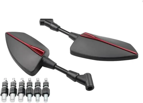 Vista 8 de motorcycle rearview mirror For Y-Amaha Ybr125 Mt01 03 Mt07 Mt09 Mt125 Xj6 Xsr 700 900 Tenere Fz8,Motorcycle Rearview Mirror Universal 8 10mm