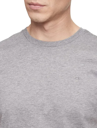 Vista 4 de Calvin Klein Men's Relaxed Fit Crewneck Tshirts