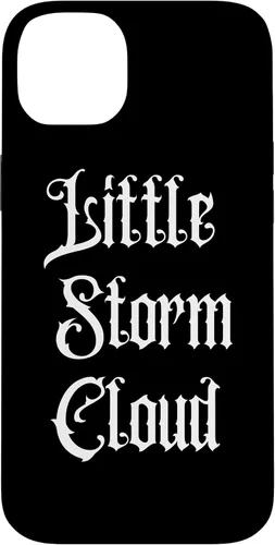 Vista 15 de Funda para iPhone 16 Little Storm Cloud, MIÉRCOLES DARK FAMILY GOTHIC HUMOR