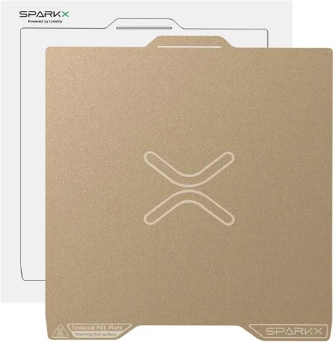 Vista 17 de Creality K1 SE Placa de construcción de resina epoxi, cama Ender 3 V3 SE de 235 x 235 mm, placa de cama de acero de resorte texturizado