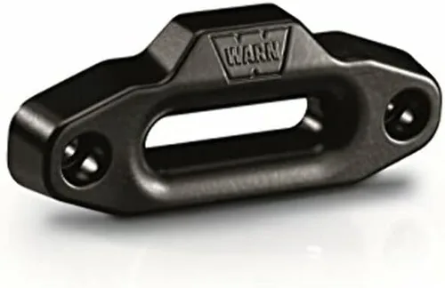 Vista 2 de WARN 94242 Hawse Style Winch Fairlead para ATV Vantage Winch, negro