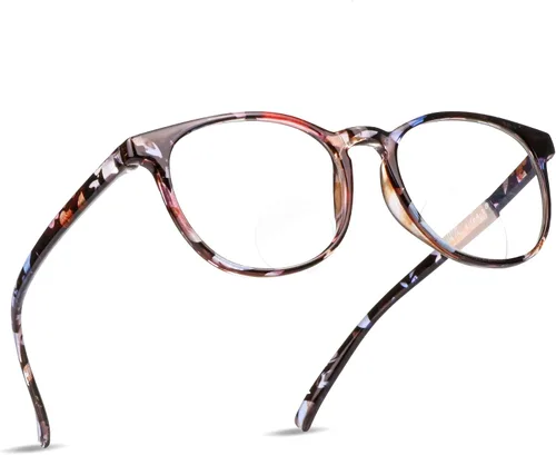 Vista 18 de LifeArt - Lentes con bloqueo de luz azul para leer en la computadora.