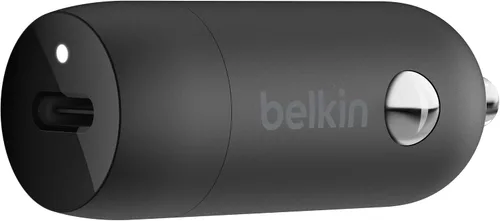 Vista 4 de Belkin Cargador de coche USB C de 20 vatios con carga rápida para Apple iPhone 14, 14 Pro, 14 Pro Max, iPhone 13, 13 Pro, 13 Pro Max, Samsung Galaxy