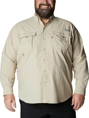 Vista 6 de Columbia PFG Bahama II - Camisa de pesca de manga larga para hombre, SPF 30