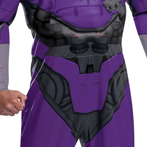 Vista 5 de Disguise Lightyear - Disfraz de Zurg Deluxe para adultos Púrpura