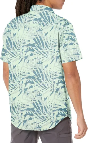 Vista 2 de Columbia Camisa de manga corta estampada Rapid Rivers para hombre