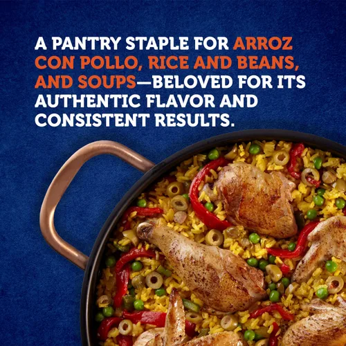 Vista 4 de Goya Foods Sazón Condimento con cilantro y Annatto, 1.41 onzas (paquete de 36)