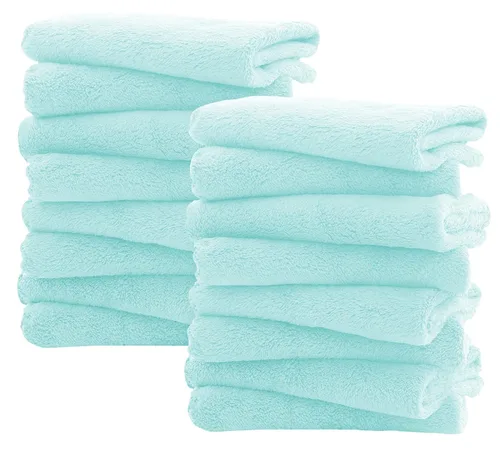 Vista 15 de Paquete de 8 paños grandes para eructos para bebé, 20 x 10 pulgadas, paños para eructos ultra absorbentes, paños de mano, toalla para recién nacido
