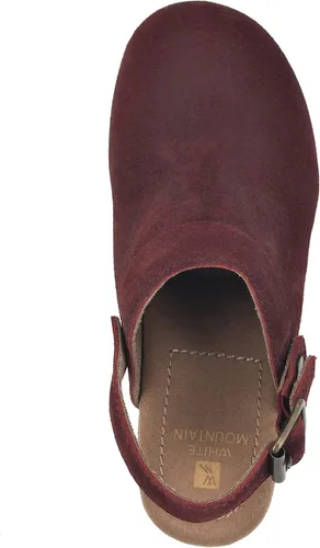 Vista 5 de WHITE MOUNTAIN Zapatos Ser Cuero Plantillas Zuecos