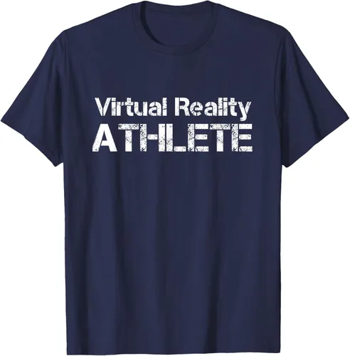 Vista 48 de Virtual Reality ATHLETE for VR Gamers Camiseta, Negro, S