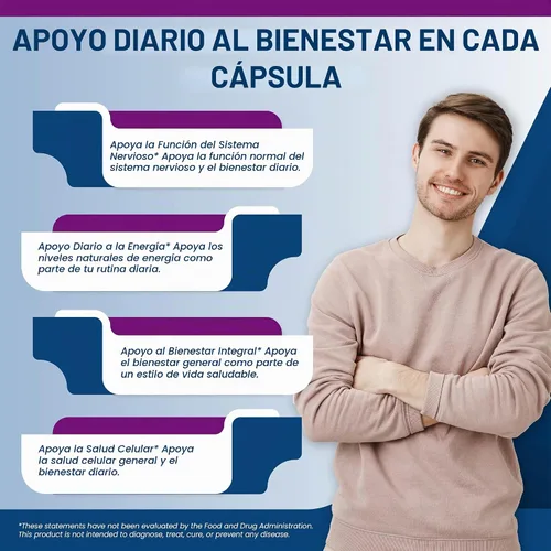 Vista 4 de Complejo de benfotiamina 6 en 1 para el bienestar del corazón