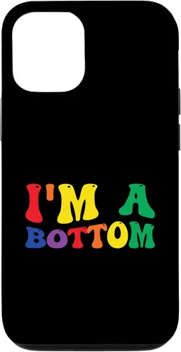 Vista 28 de Funny Gay Pride Rainbow Flag I'm A Bottom Case for iPhone 16